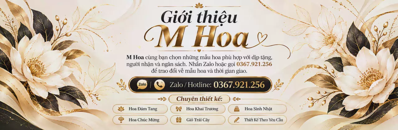 Ảnh bìa Shop hoa tươi Xã Vân Canh Gia Lai - Chọn hoa vừa ý, gửi trao tận tâm